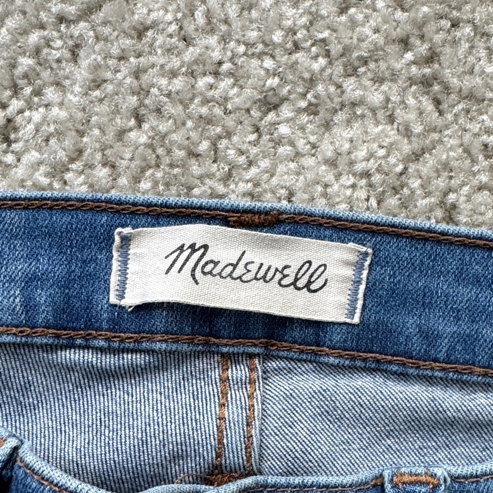 Madewell Cali Demi Boot Jeans in Classic Blue - Picture 3 of 6